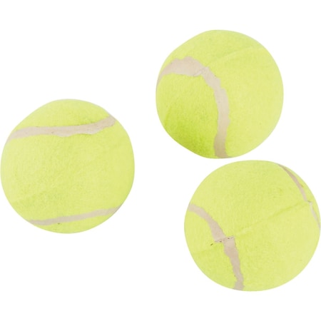Smart Savers 6 Cm. Dia. Tennis Ball Dog Toy, 3PK 800937