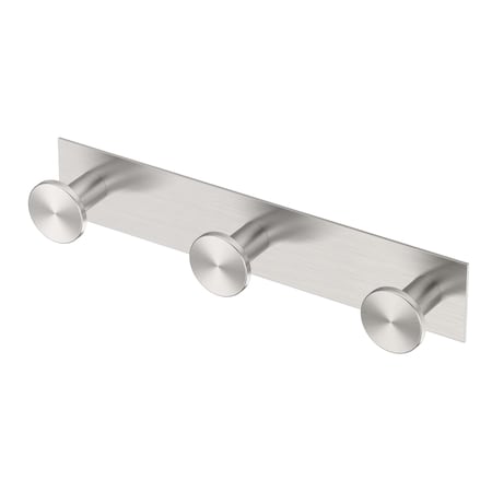 Gatco Glam All Modern Décor 11" Triple Robe Hook, Satin Nickel 1288SN