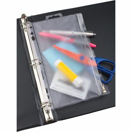 Oxford Zipper Binder Pockets, No Color OXF68504