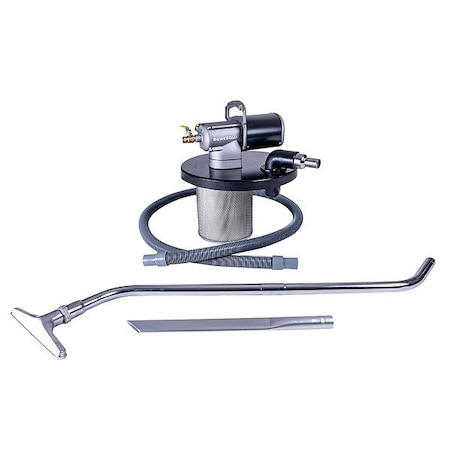 Guardair Pneumatic Vacuum Head, 23 in H, 85 dB PQ30H150K