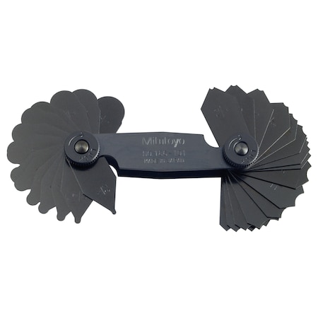 Mitutoyo Calibrated Radius Gage 186-101CAL