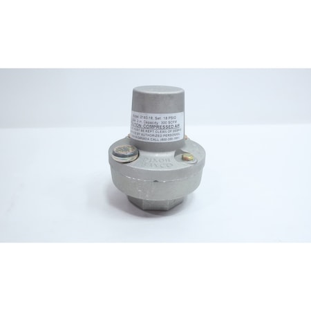 Dixon AIR RELIEF VALVE 300CFM 18PSI 2IN NPT 2180-18