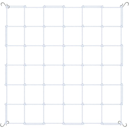 Ipower 3' x 3' Grow Room Trellis Netting for 47inx47in Room, Heavy-Duty Elastic Plant Net with Hook GLPSUPNET3ELASTIC