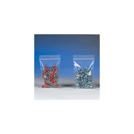 Bubblefast 500-14 x 14'' - 4 Mil Clear Reclosable Poly Bags, 500PK BFPB3797