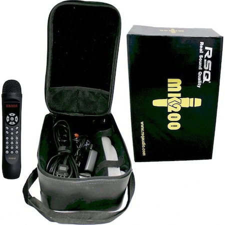Rsq Microphone Karaoke NEO+G / MP3+G Player w/SD Card Play Capability MK200