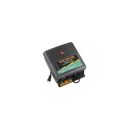 Dare Products Fence Energizer Enforcer 110 V Electric-Powered 600 acre Black Black DE 2400