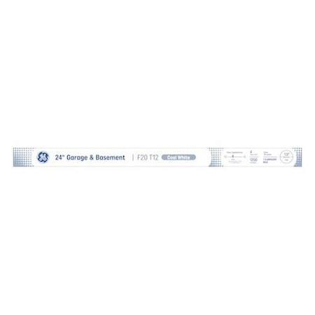 Ge 80046 Light Bulb, 20 W, T12 Lamp, G13 Medium Lamp Base, 1200 Lumens 93131350