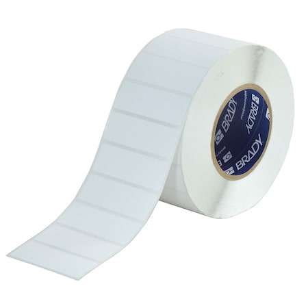 Brady Direct Thermal Printable Removable Paper Labels 1 in H x 3 in W White 3000/RL DT-18-816-3
