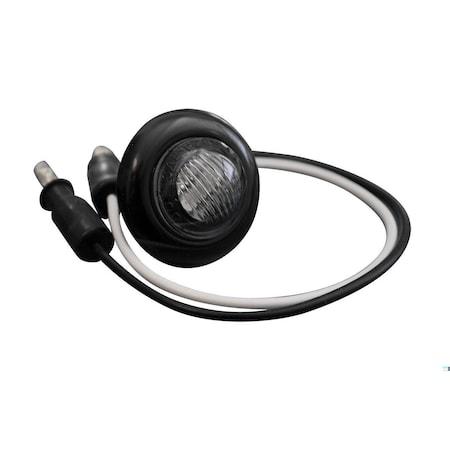 Recon Truck Accessories 1 EXTRA AMBER LED LIGHT W/SMOKED LENS & BLACK BEZEL FOR UNIVERSAL LED FRONT LOWE 264227AMBKX