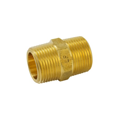 Proline Series Brass 3/4-in MIP Hex Nipple BN-875NLB