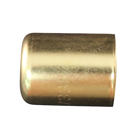 Milton Brass Hose Ferrule, 3/4" OD, PK10 1654-9