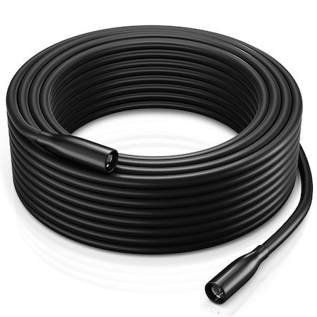 Maximm 100ft RG6 Triple Shielded Outdoor Satellite TV Coaxial Cable, Black Out-RG6-100FT