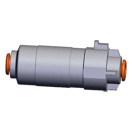 Smc In-Line Air Filter, Push-to-Connect ZFC7D