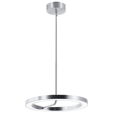 Afx One 18in LED Pendant - Polished Chrome ONEP18LAJUDPC