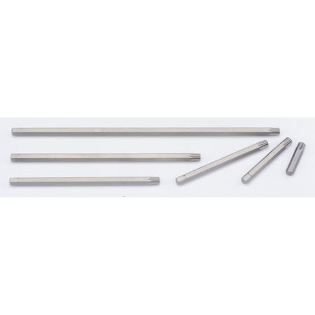 Genius Tools 1/4in Hex Shank, T-8 Tamperproof Star Bit 160mmL 7708