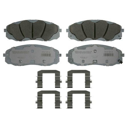 Wagner Brake OEX Front Disc Brake Pad Set Premium Ceramic,  OEX1814