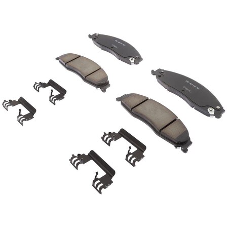 Acdelco PAD KIT FRT DISC BRK, Disc Brake Pad Set,  17D921CHF1