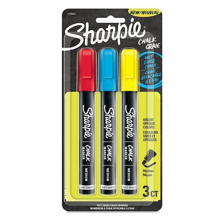 Sanford Chalk Marker Asst 3PK 2103015