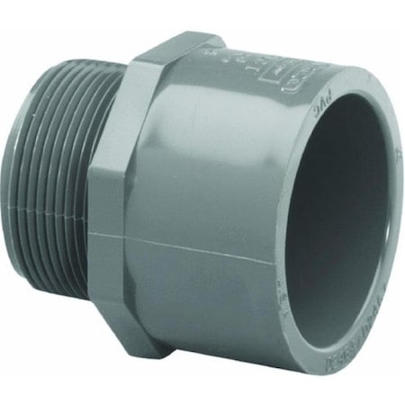 Charlotte Pipe And Foundry PVC 081091400HA 1-1/2IN N MALE ADP SCH80 PVC SXM PVC 08109  1400HA