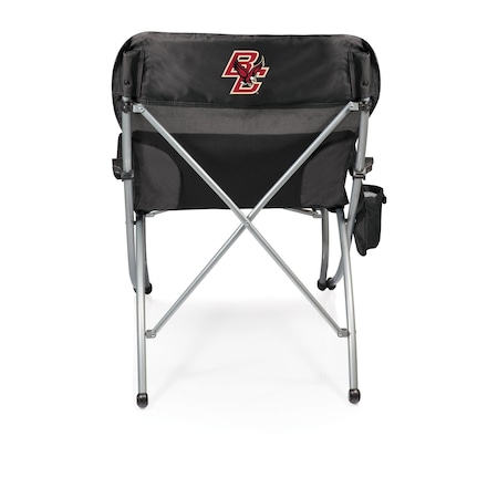 Picnic Time Family Of Brands NCAA Boston College Eagles PT-XL Heavy Duty Camping Chair 400 lb Capacity, Black 793-00-175-054-0