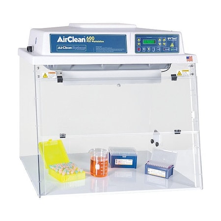 Airclean Systems Biosafety Cabinet, 24" D, HEPA Filter AC632UPUV