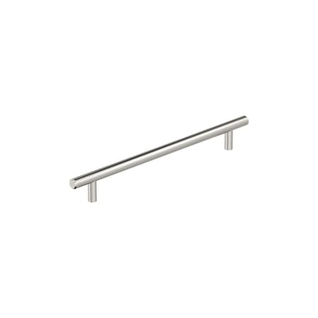 Amerock Bar Pulls 8-13/16 inch 224mm Center-to-Center Polished Nickel Cabinet Pull BP40521PN