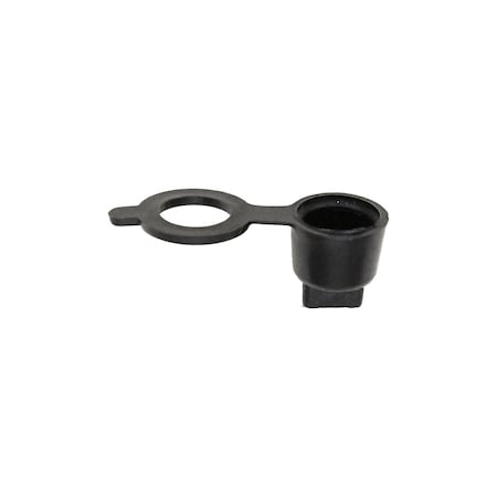 Auveco Grease Fitting Cap Black Polyethylene, 50PK 18109