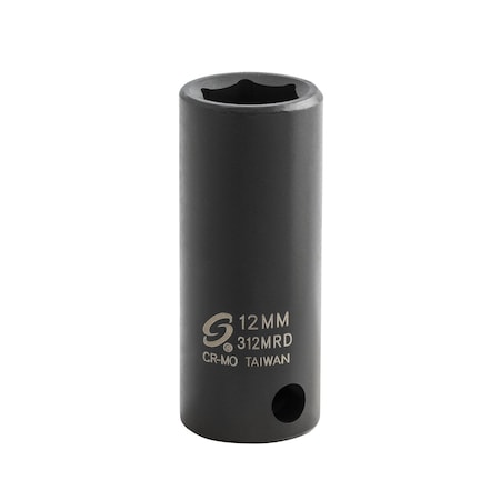 Sunex 3/8 in Drive 12Mm Semi-Deep Impact Socket 312MRD