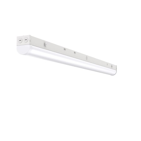 Beyond Led Technology LED Linkable Strip Fixture, Watt 60W-80W, 11329 Lm, CCT 3000K-6500K, 120V-277Vac 8ft, Frosted Lens, 4PK 157007