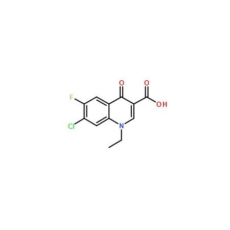 Ak Scientific 7-Chloro-1-ethyl-6-fluoro-4-oxo-1, 4-dihydro-3-quinolinecarboxylic acid (1g), CAS 68077-26-9 8025AE-1g