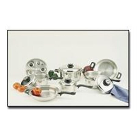 Fastfood s Finest 7Ply Steam Control 17pc Surgical Stainless Steel Waterless Cookware Set FA2773491