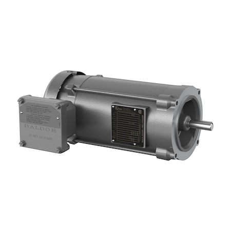Baldor-Reliance 1/4 HP, 1800 RPM, Three Phase, 208-230/460V, 60HZ, XPFC, 56C, F1 VXM050242A