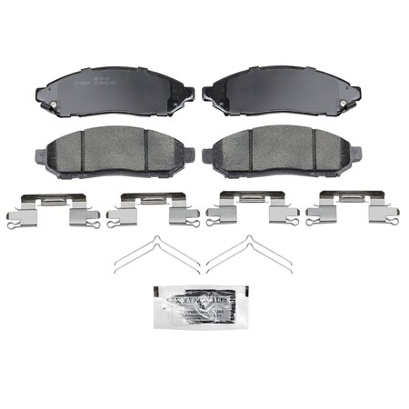 Wagner Brake QuickStop Front Disc Brake Pad Set Ceramic,  ZD1900
