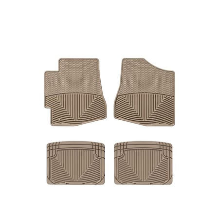 Weathertech Tan, Front and Rear All Weather Floor Mats W29TN-W20TN