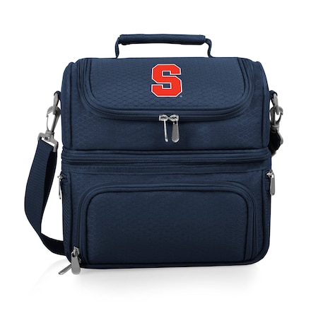 Picnic Time Family Of Brands NCAA Syracuse Orange Pranzo Lunch Bag - Insulated Lunch Box with Picnic Set 512-80-138-544-0