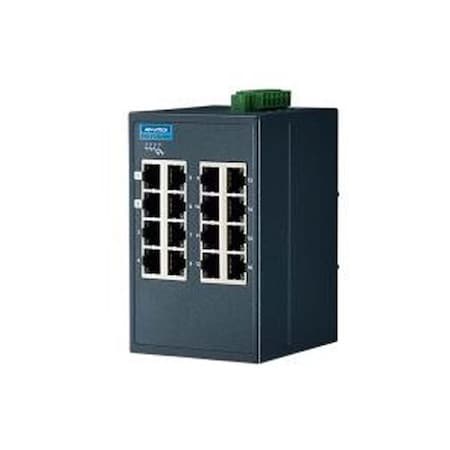 Advantech ProView, 16-port Full Gigabit Ind. Switch, -40-75 EKI-5726NI-A