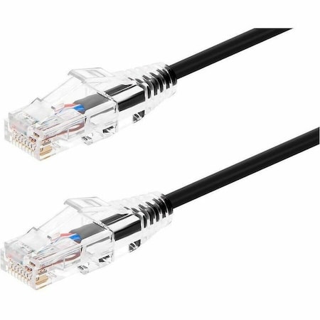 Monoprice SlimRun Cat6 Ethernet Patch Cable_ Snagless RJ45_ Stranded_ 550MHz_ UT 34622