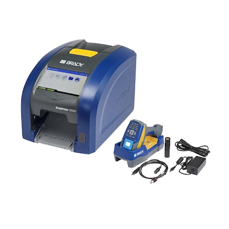Brady BradyPrinter i5300 with V4500 Barcode Scanner and SFID Software Kit 600 DPI 177543