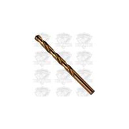 Hanson .14in. Cobalt High Speed Steel Fractional Straight Shank Jobber Length Drill Bit HAN63109