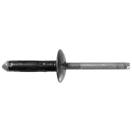 Auveco Split Type Rivet 1/4in Diameter 3/16in-3/8in Grip, 15PK 17639