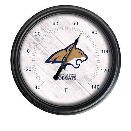 Holland Bar Stool Co Montana State University Indoor/Outdoor LED Thermometer ODThrm14BK-08MontSt