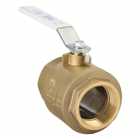 Apollo Valves Manual 2-Way Ball Valve, NPT, Brass 77FLF14001