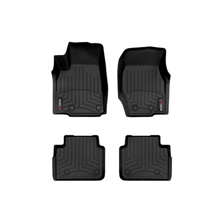 Weathertech Black, Front and Rear Floorliners 441696-1-2