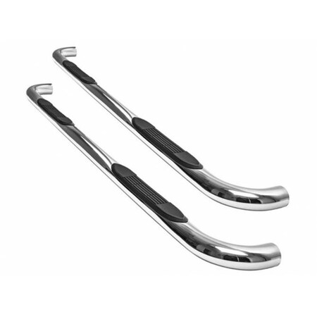 Powerhouse 2003-12 Hummer H2 & H2 Sut 3 in. Stainless Nerf Bar PO3300878