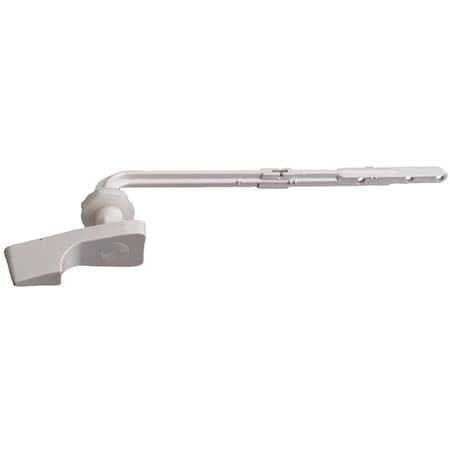 Do It Best White Flush Tank Lever with Plastic Arm DIB835-76