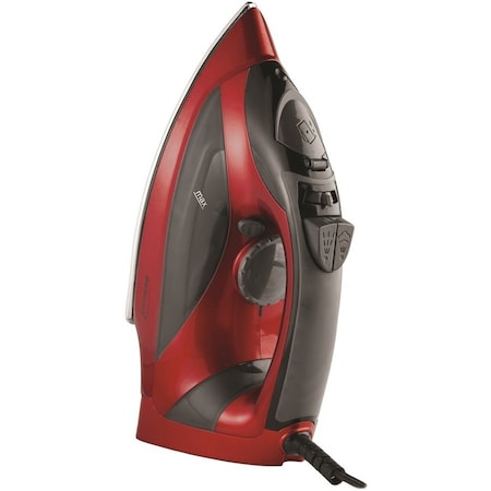 Brentwood Industries Steam Iron With Auto Shut-OFF - Red MPI-90R