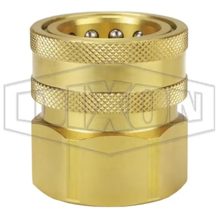Dixon 2 V COUP, 2 F-NPTF BRASS, UNVALVED 16VF16-B-E