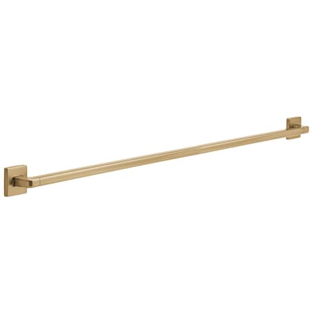 Delta Pivotal 42 in Angular Modern Decorative Ada Grab Bar In Champagne Bronze 41942-CZ