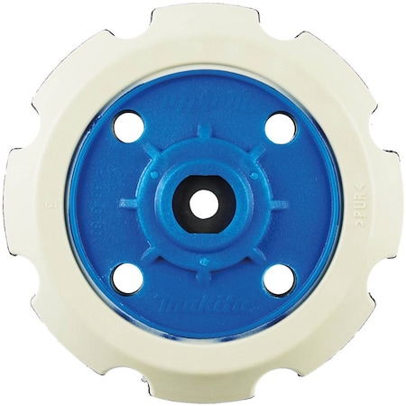 Makita Plastic Backing Plate, Hook and Loop, 5 in 197922-4