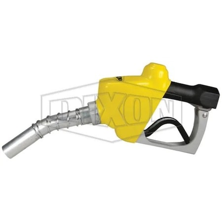 Dixon Big Mouth Diesel Service Nozzle without Clip, 27 GPM, 1 in FNPT Inlet x 1-1/8 in Spout Outlet, 20 p DFN100-NC